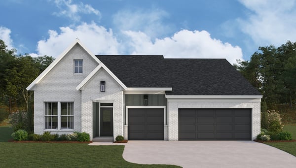 Rendering of the 2026 St. Jude Dream Home by Fischer Homes in the Streets of Caledonia community in O'Fallon, Missouri.