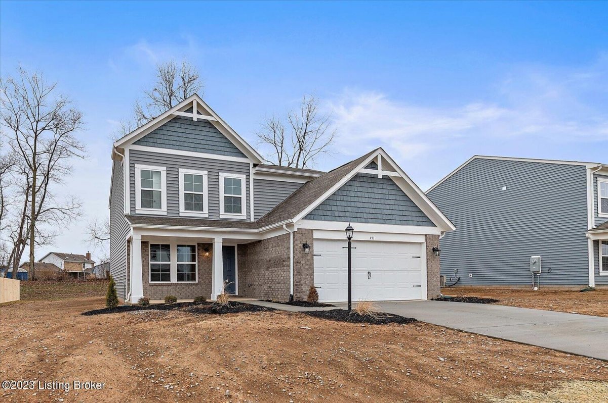 Move-in ready home in Shepherdsville Kentucky the Wesley