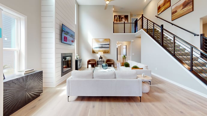 Fischer Homes - St. Jude Olive - Living Room2