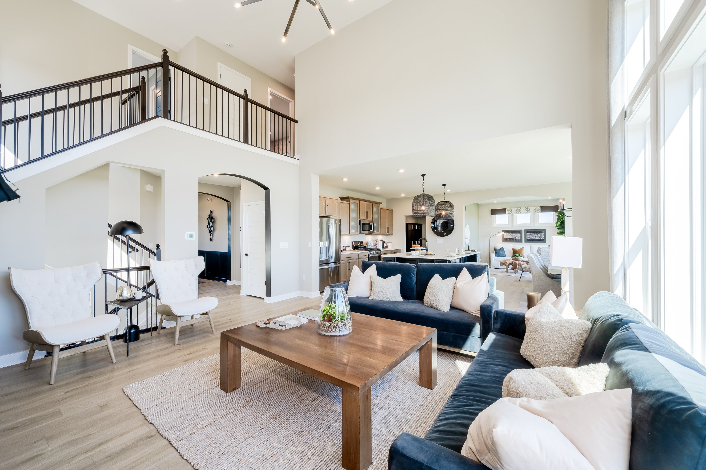 Grandin Scandinavian Living Room