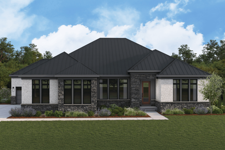 Orlando-Winslow-Modern Prairie-Brick-Stone-3 Car-metal roof1