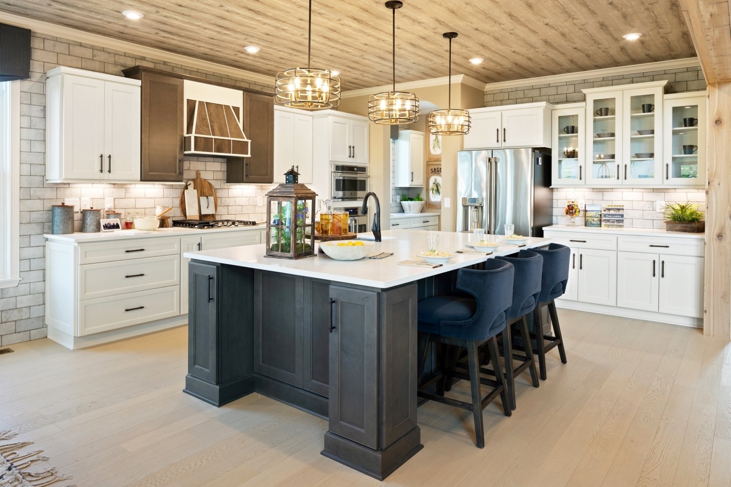 Rustic Interior Design by Fischer Homes