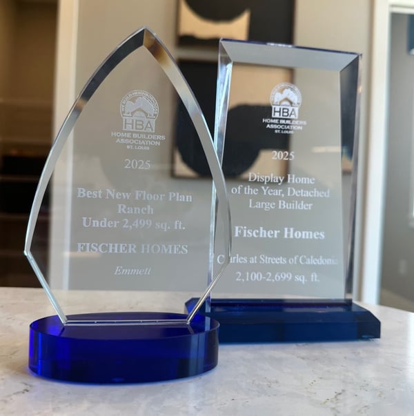 Awards mentioned in the blog, highlighting recognition and achievements earned by Fischer Homes for quality, design, and customer satisfaction.