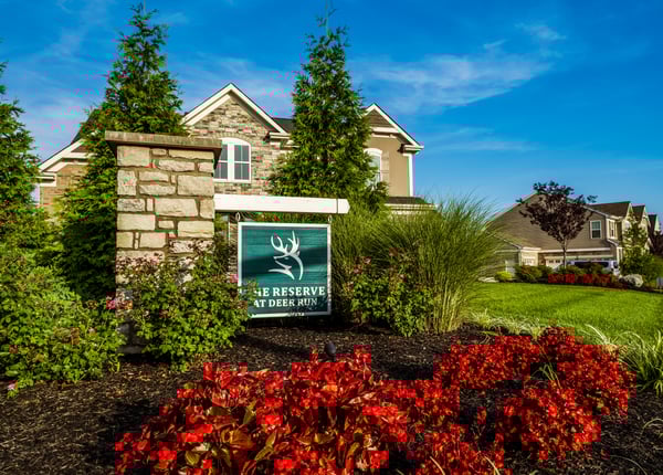 Photo of Fischer Homes Community Reserve at Deer Run Entry