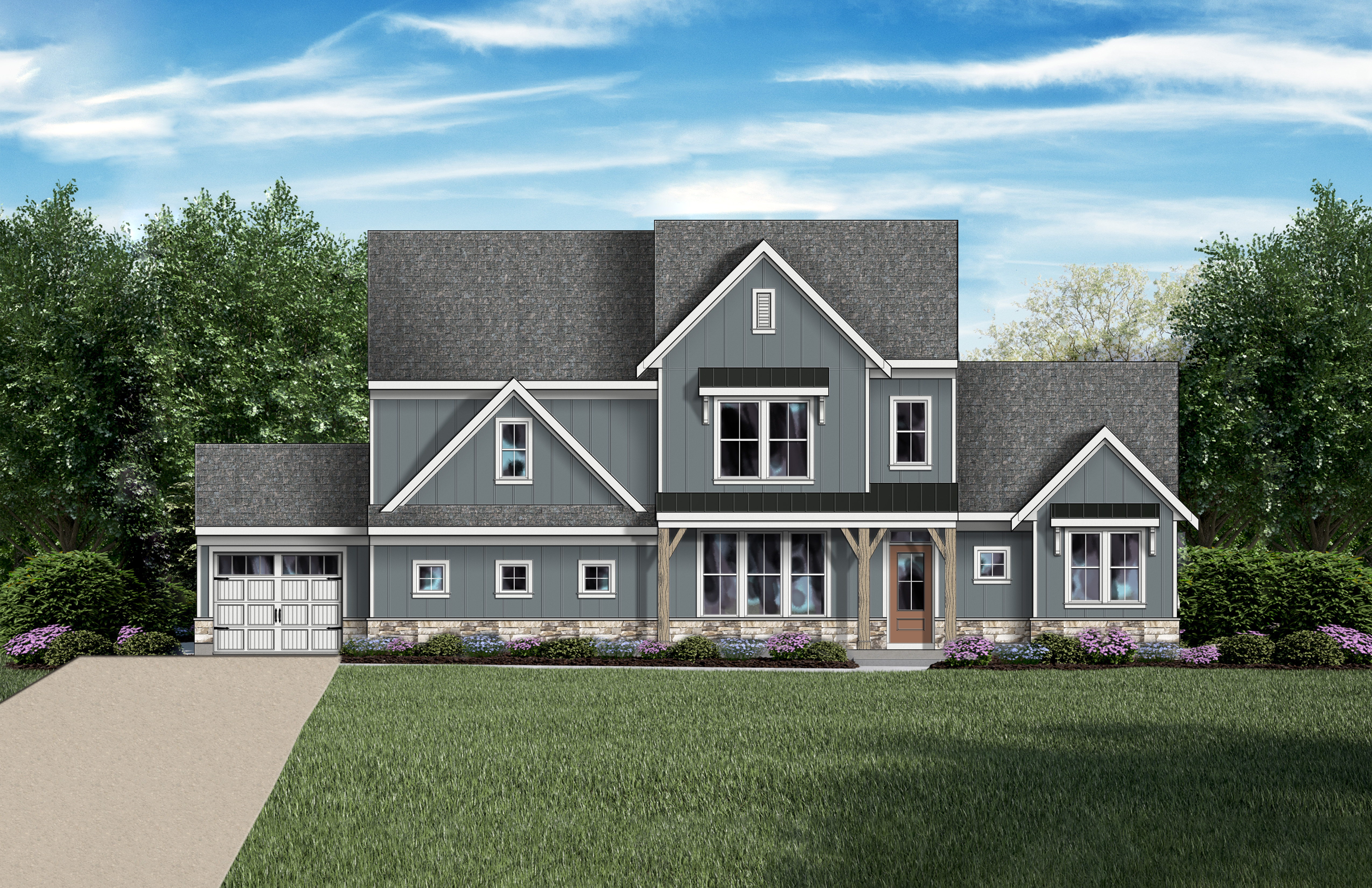 Fischer Homes team builds for Centerpiece Home