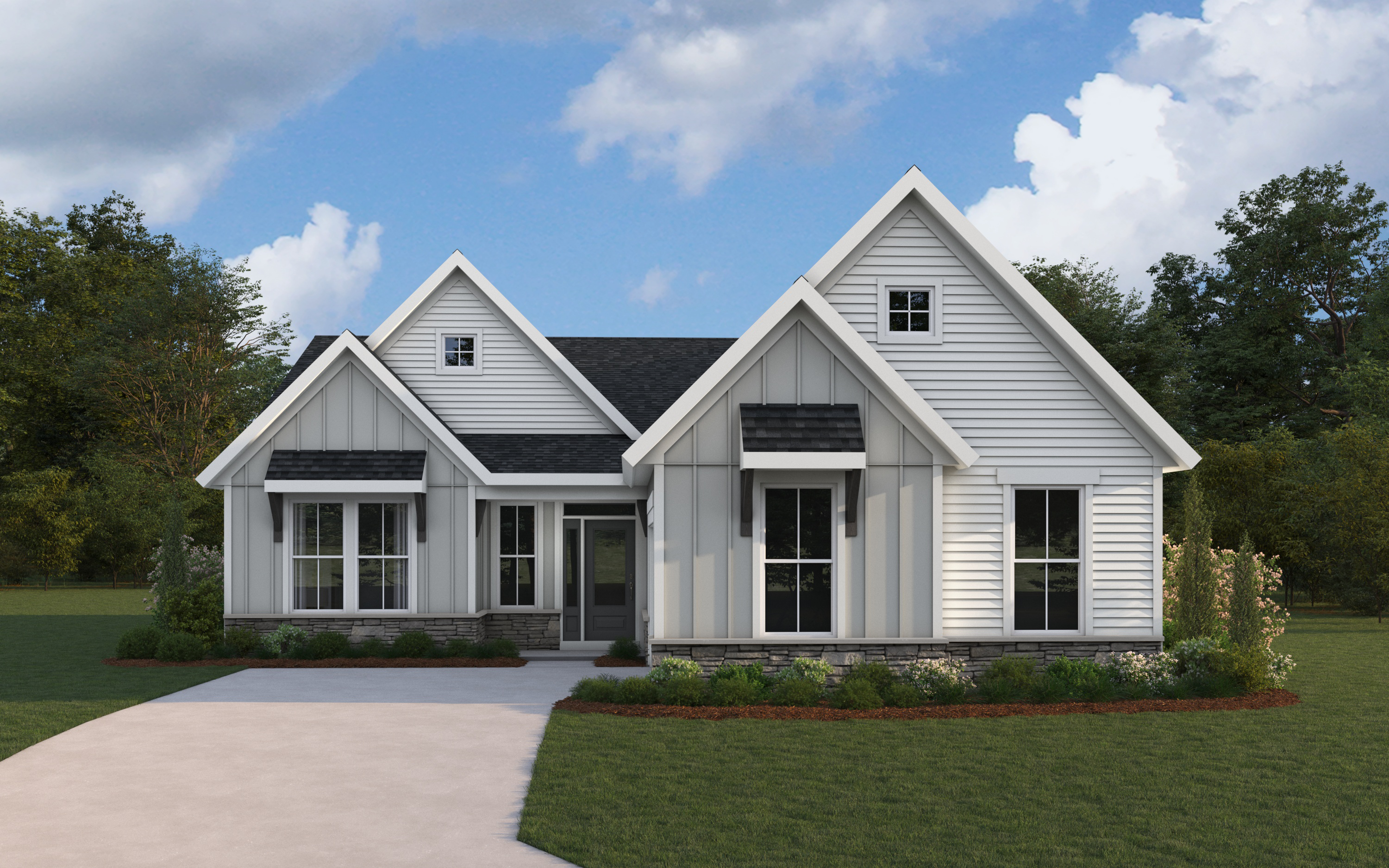 Spring Into Style: 2 New Single-Story Home Designs