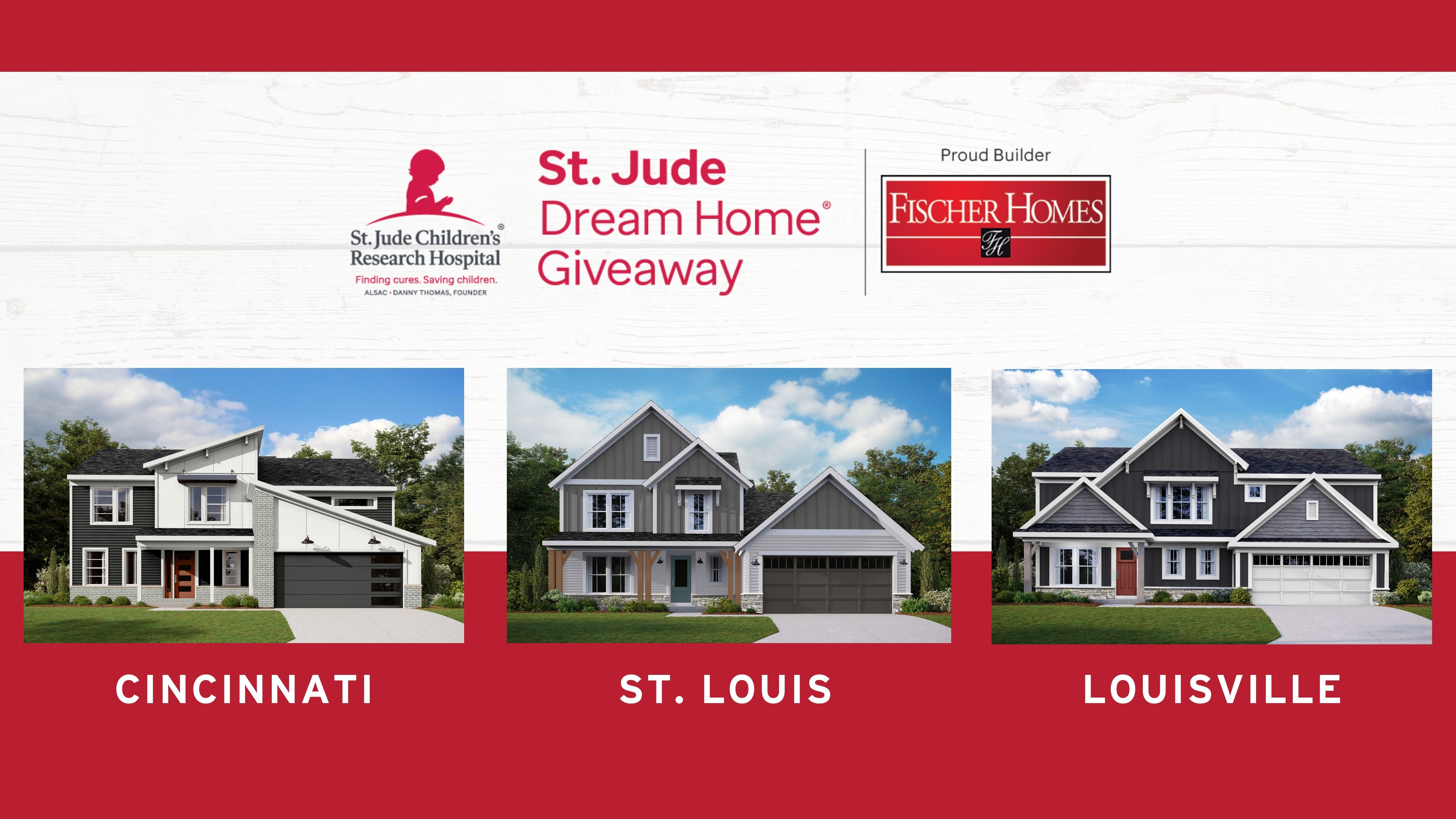 Fischer Homes First to Build Three Homes in One Year for St. Jude