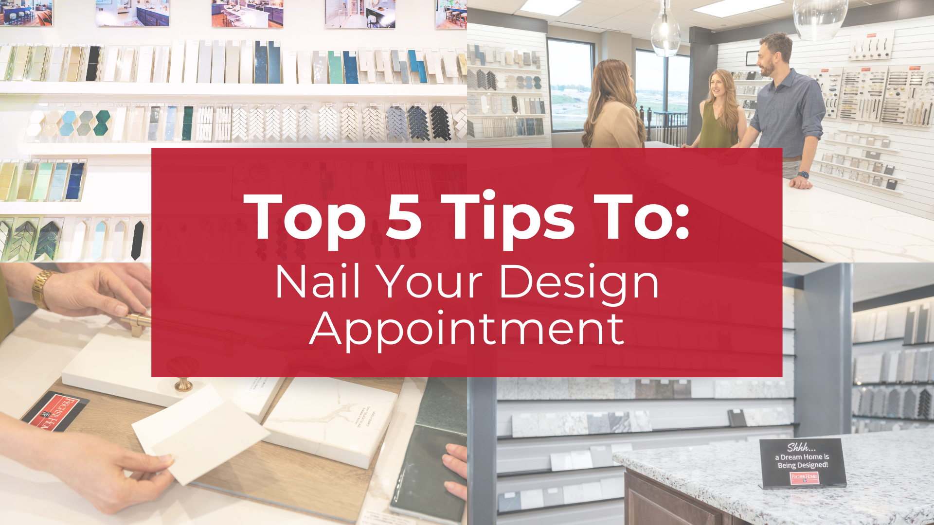 Top 5 Tips To: Nail Your Design Appointment