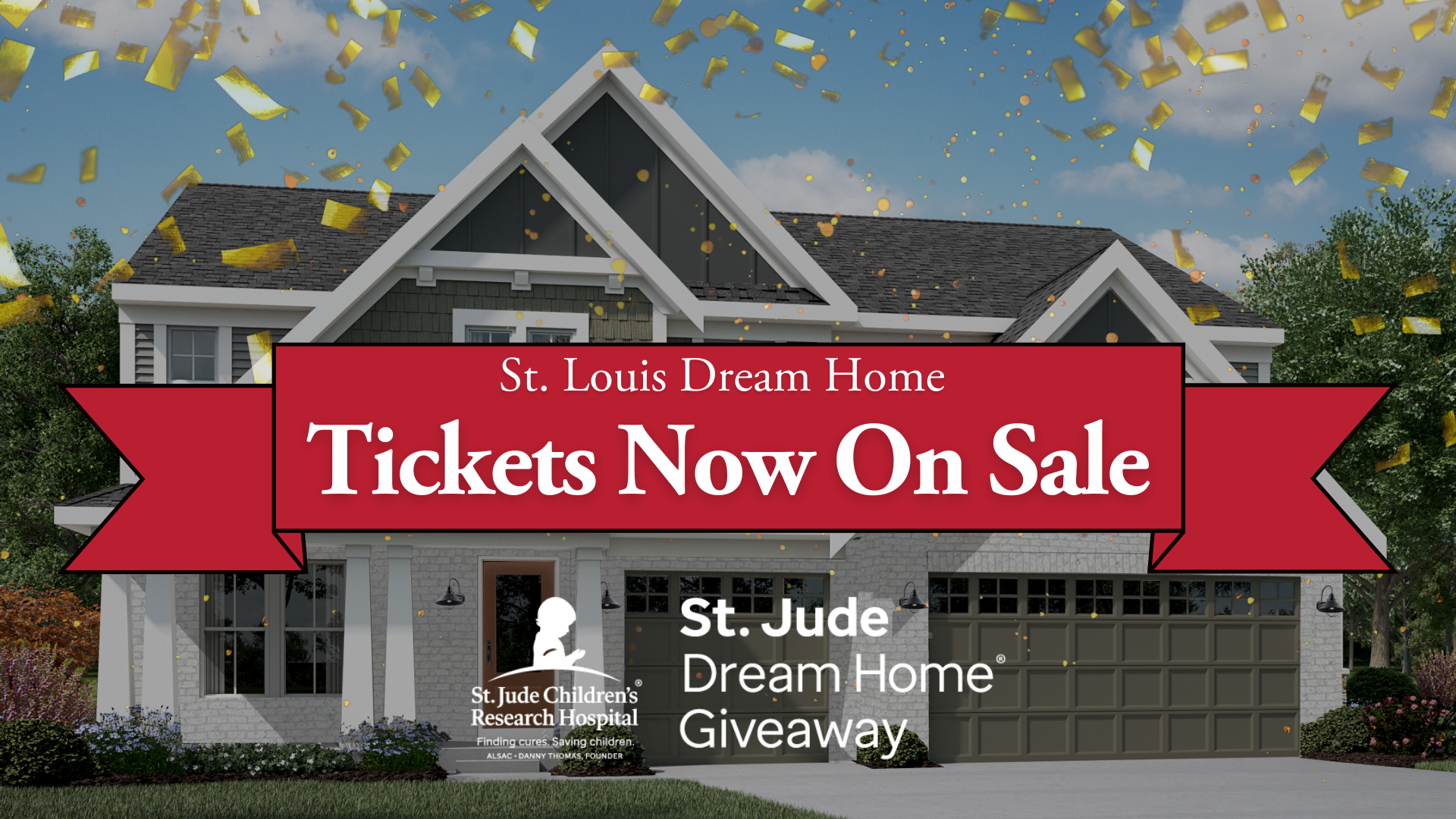 Tickets selling fast for the 2023 ST. LOUIS ST. JUDE DREAM HOME GIVEAWAY !