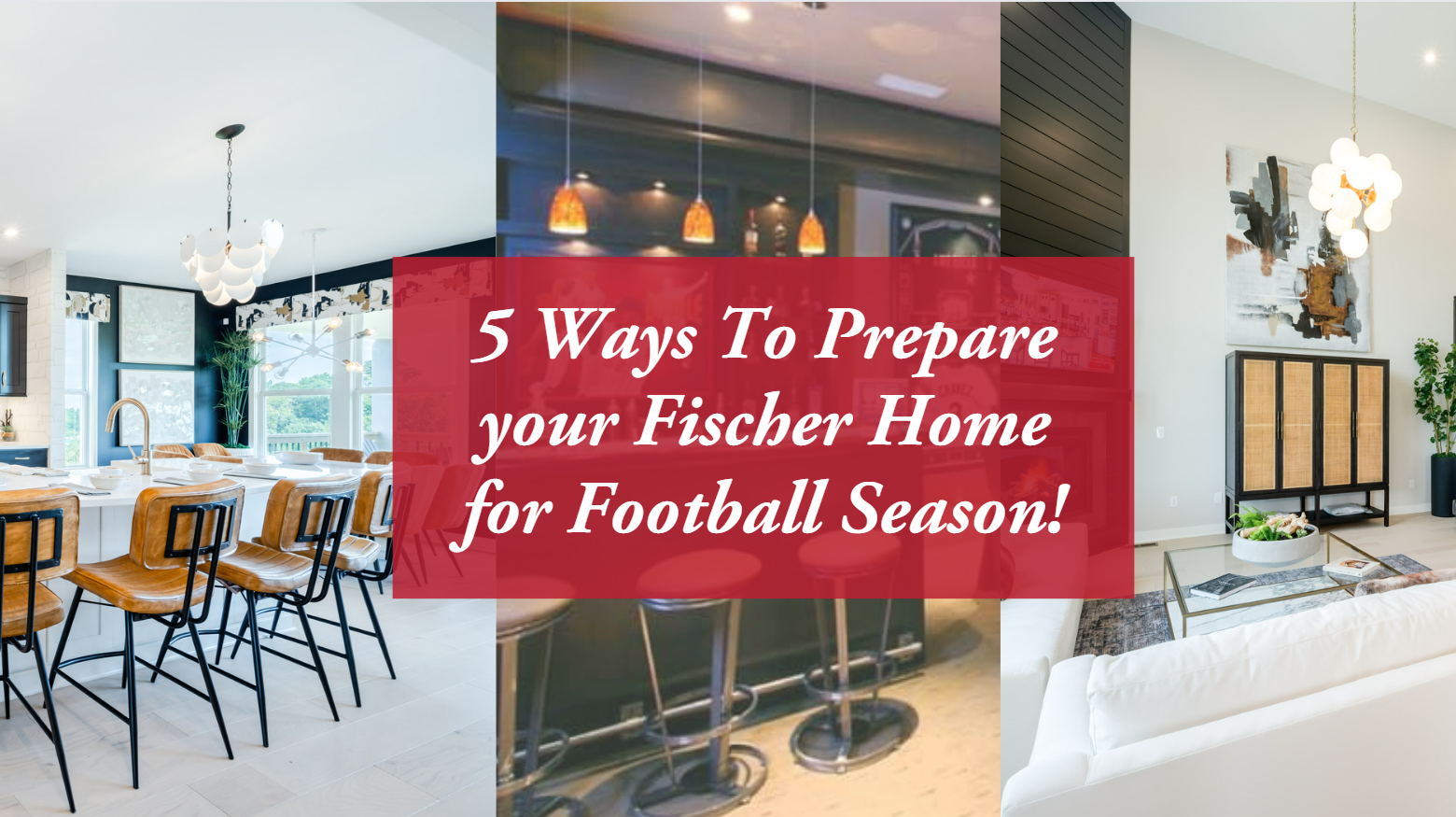 5 Ways to Prepare your Fischer Home for the Football Season