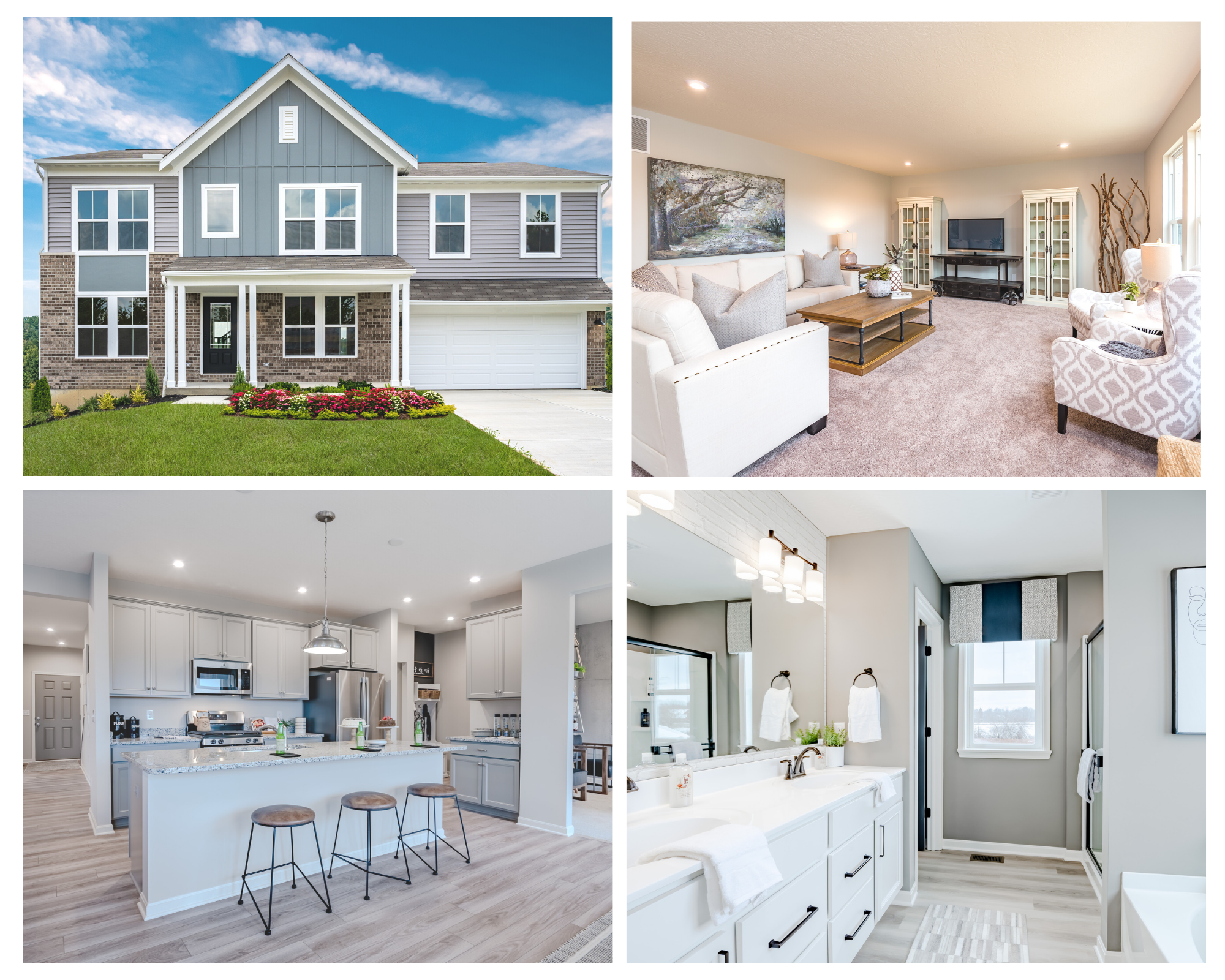 The Maple Street Collection offers a variety of floorplans perfect for any lifestyle, with our Lifestyle Design Center you are able to hand pick out everything for your new dream home. 
