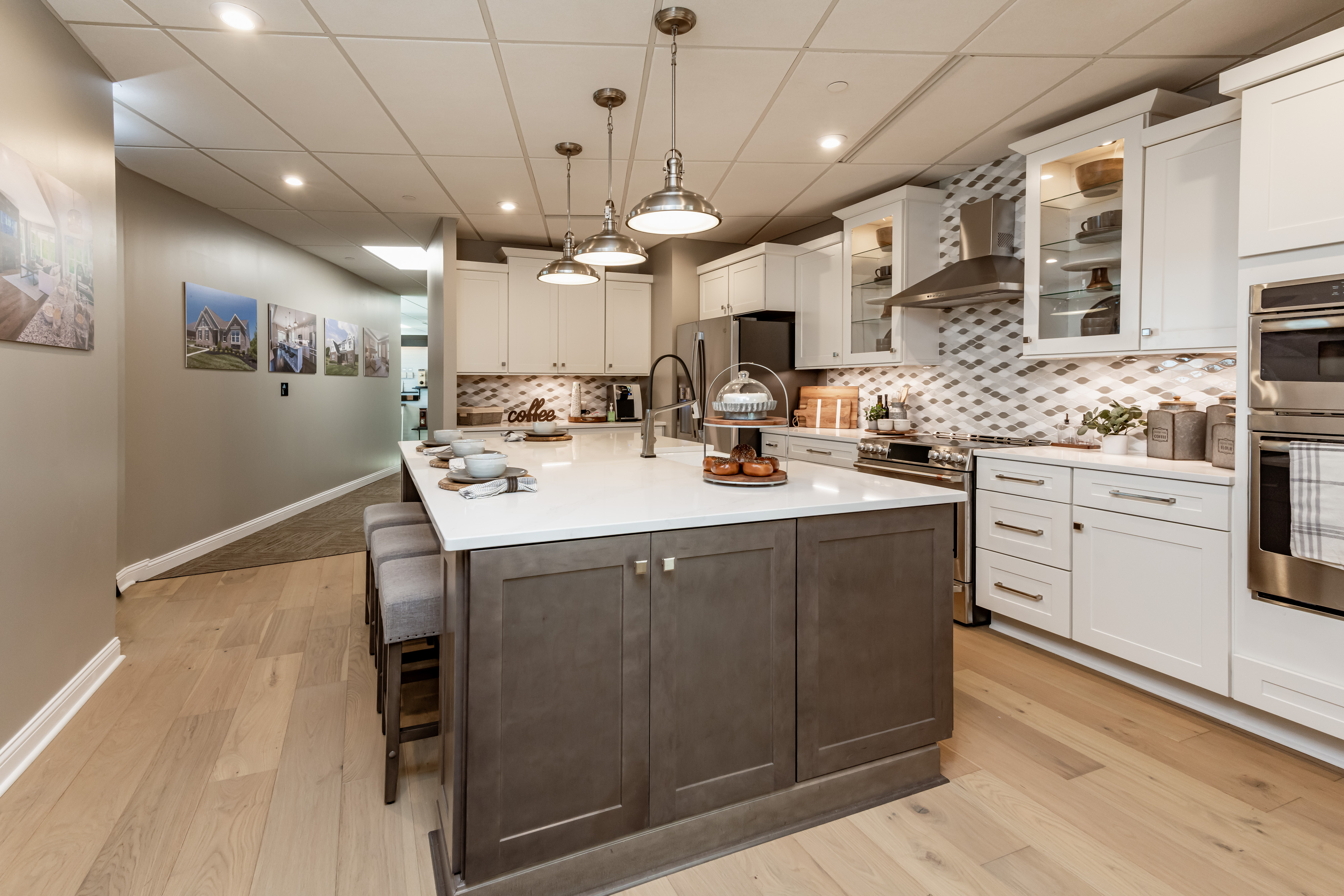 Lifestyle Design Center in Dayton Ohio showcasing our mock kitchen