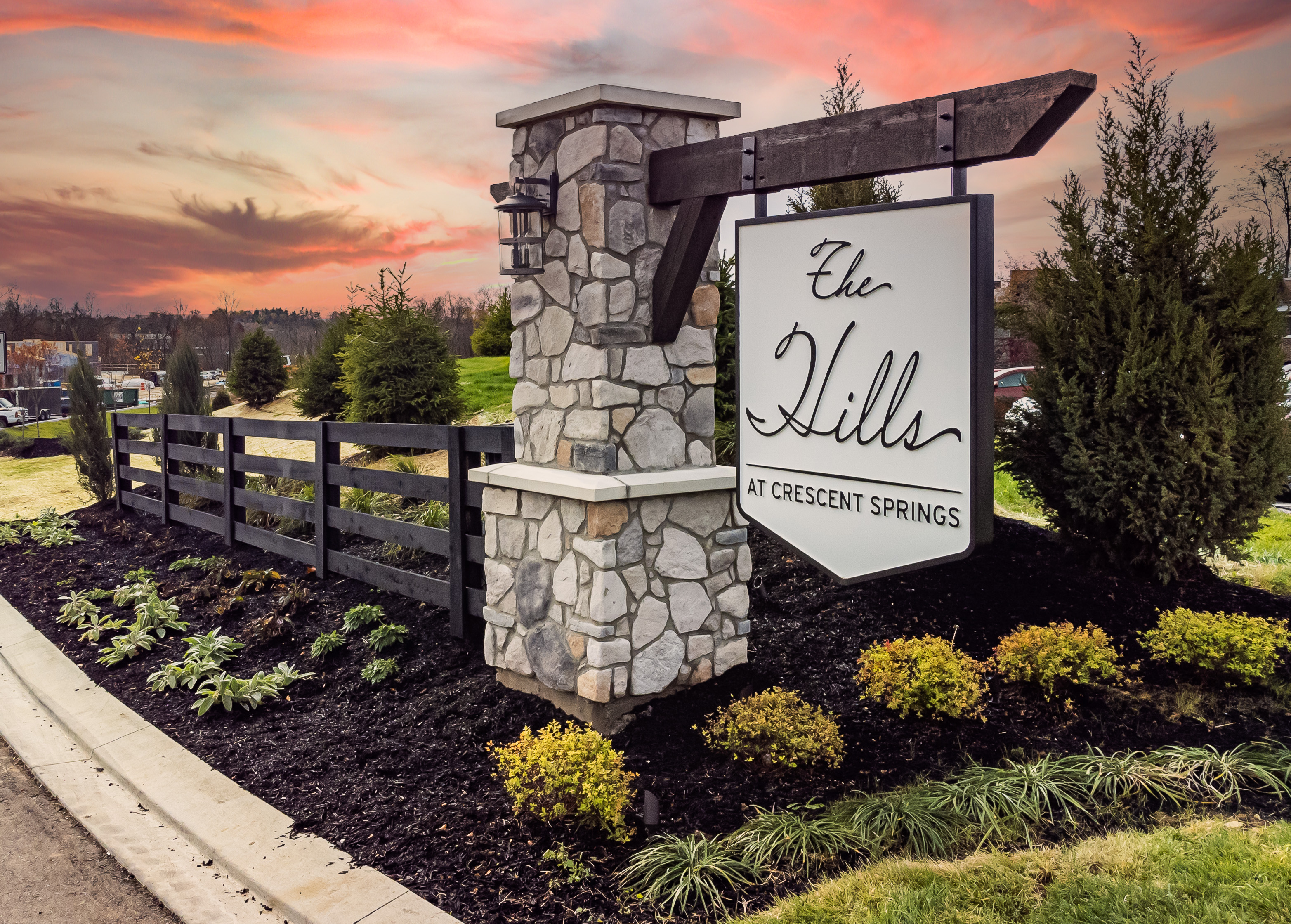 The Hills at Crescent Springs features our Gallery II Condominiums, featuring seven open-concept floorplans ranging from one to two bedrooms with two bathrooms, as well as providing no-step options. 