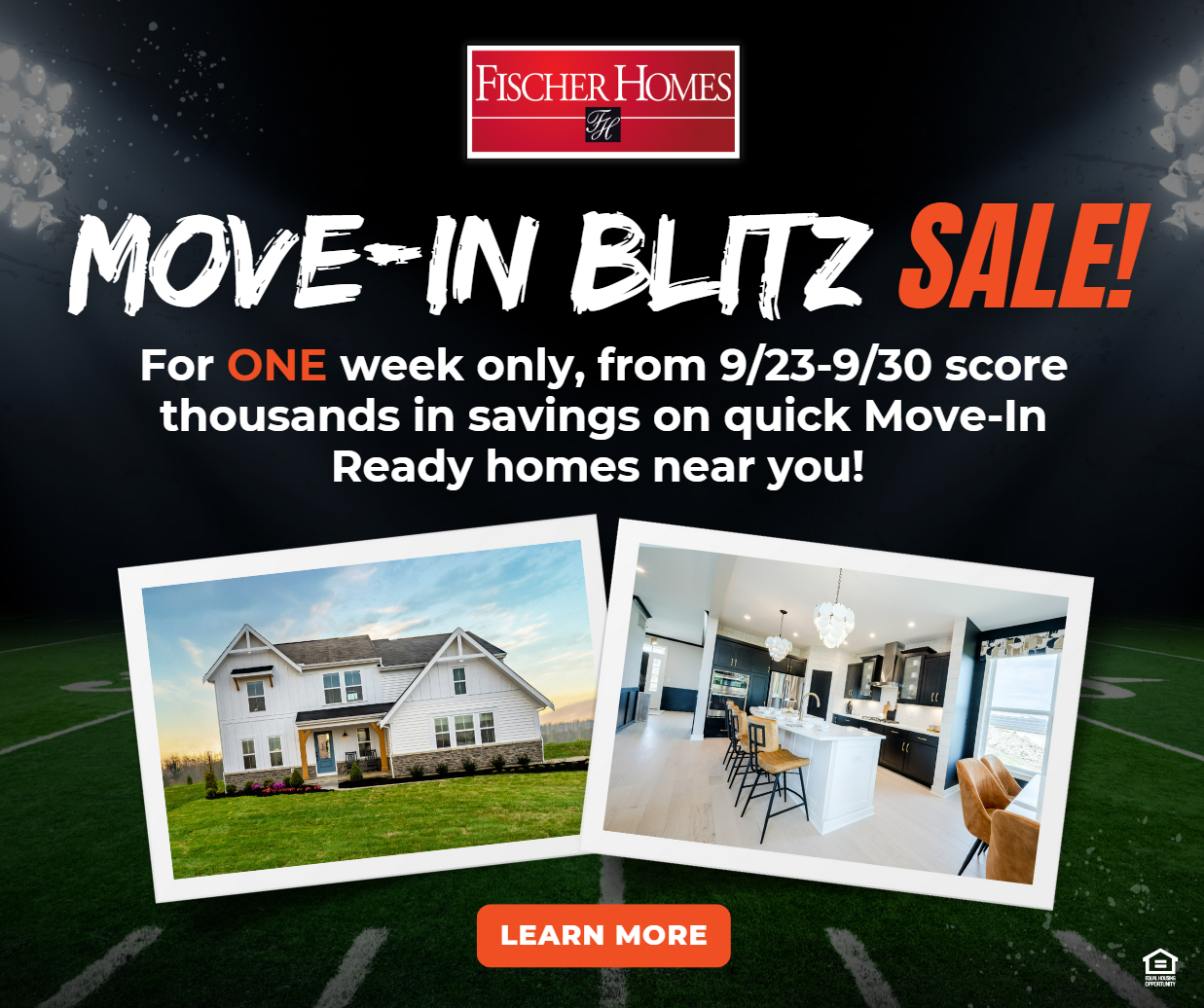 Score Big Savings During the Fischer Homes Move-In Blitz!